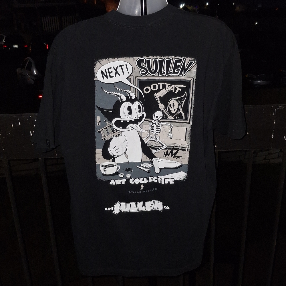 SULLEN Art Collective Tattoo Demon Next T Shirt Size XL